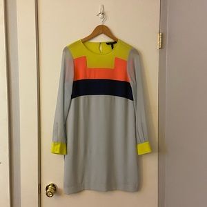 BCBGMaxAzria “Cally” Colorblock Dress